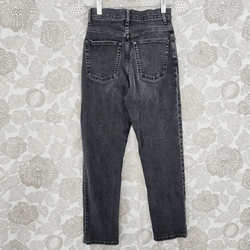 Everlane The Cheaky Jean High Rise Crop Women's Jeans Gray 25 - Picture 2 of 6